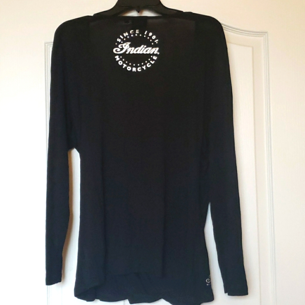 NWOT Indian Motorcycle Wrap Front Top Bling logo